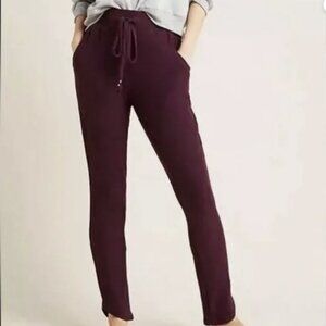 NEW Saturday Sunday Anthropologie M Plum Lounge Pants